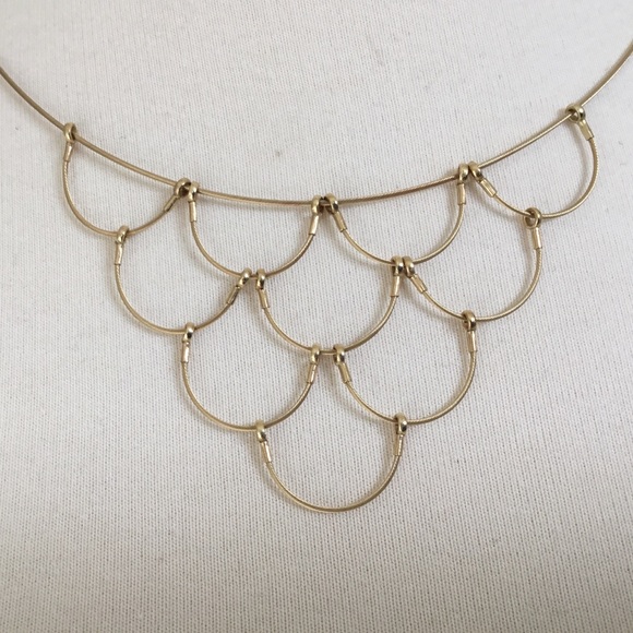 Designer Israel ZRW 14k Gold necklace 4 tiered - Picture 2 of 5